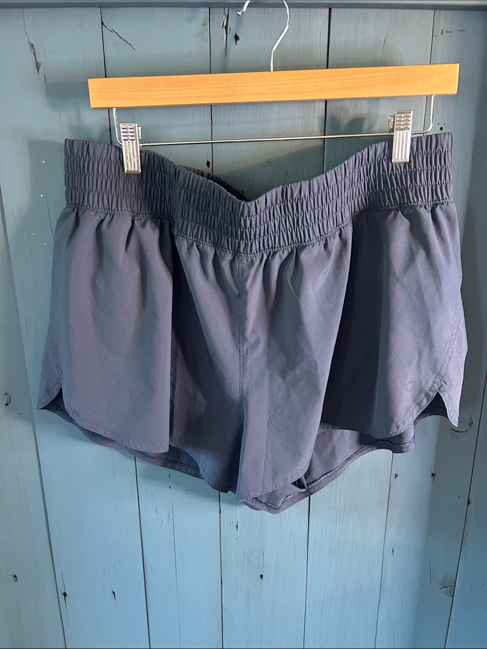 GapFit Deep Sailor Blue Women's Elastic Waist Athletic Shorts - 3” | Size XL